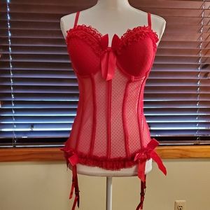 Corset Lingerie with Matching Thong
